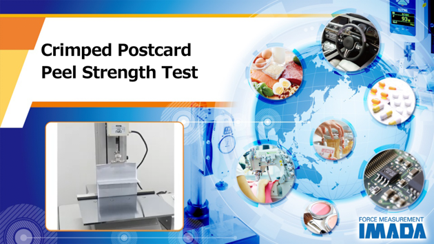 Crimped Postcard Peel Strength Test